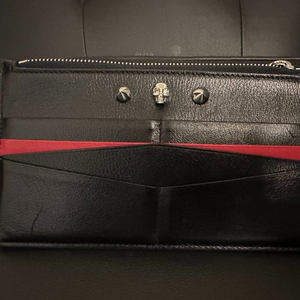 Alexander McQueen Studded Card Holder